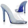 Fabulicious - GALA01DMM Mules à talon - Transparent/Bleu Product image